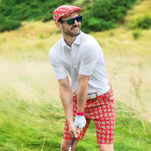 Image of Royal & Awesome Funny Golf Shirts for Men, Mens Golf Shirt, Crazy Golf Shirts for Men, Fun Golf Polos for Men, Mens Polo Golf