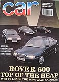 jaguar xjs cabriolet 1990  CAR magazine 05/1993 featuring Jaguar XJS, Ford, Rover, Grinnall Scorpion