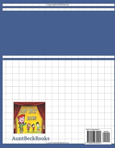 Graph paper for Multiplication: Graph paper for kids large 1/2 inch squares