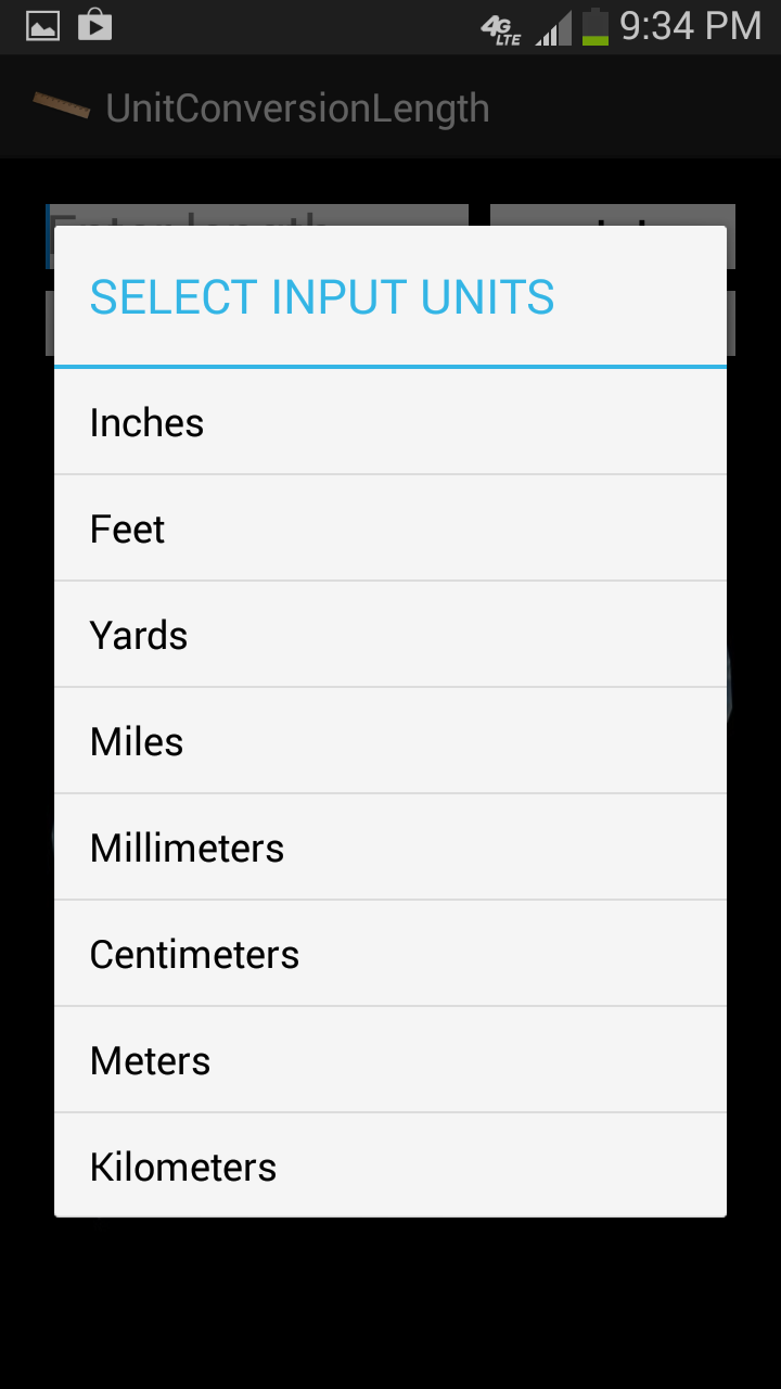 Unit Conversion - length - App on the Amazon Appstore