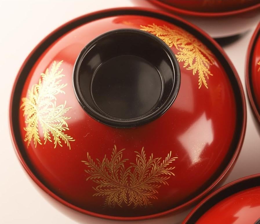 【希少】【新品・未使用品】輪島塗　しのぶ彫り　お椀　5客 希少】【新品・未使用品】輪島塗 しのぶ彫り お椀 5客 輪島塗 しのぶ