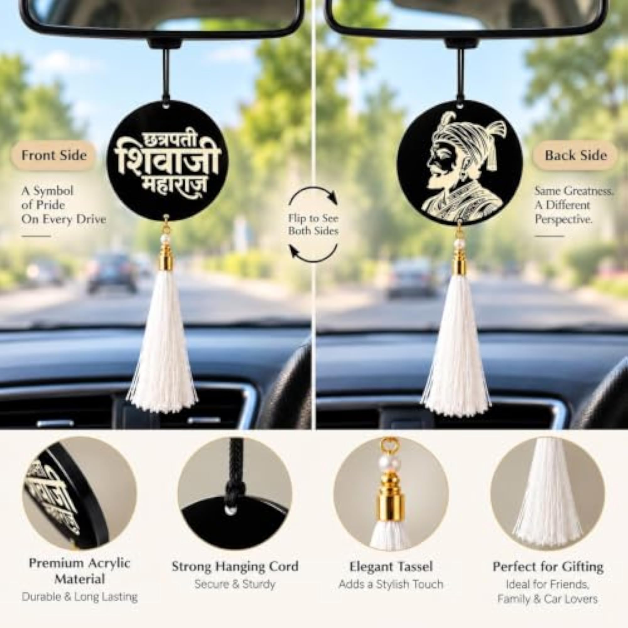 Dream Catcher Car Hanger, Handmade Hanging Decoration