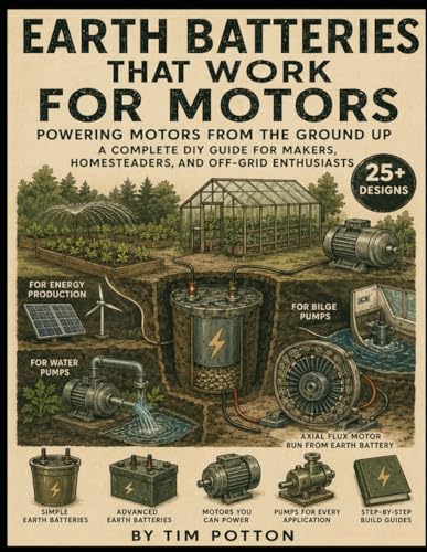 Earth Batteries That Work For Motors: Powering Motors from the