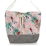 VIELFÄLTIG NUTZBAR: Die XXL Umhängetasche lässt sich dank ihrer Größe auch super als Damenshopper beim Einkaufen oder als Reisetasche für den Urlaub verwenden!