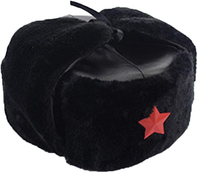 QGcute Cappello da Soldato dell'Esercito Russo Cinese-Nero_Taglia Unica :  Amazon.it: Abbigliamento