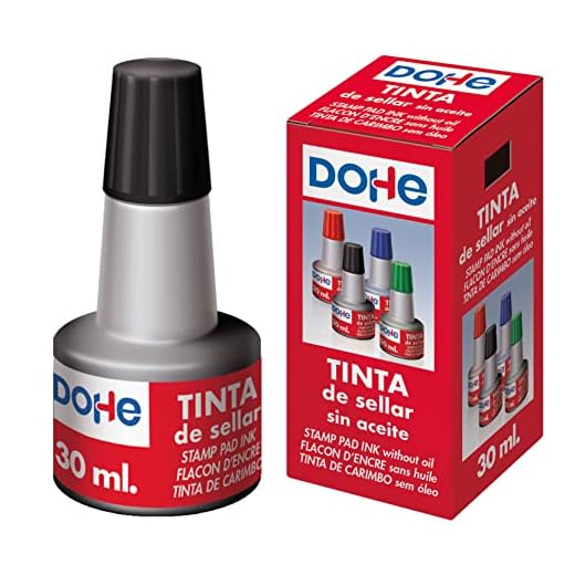 MTL 79537 - Tinta tampones y sellos, 30 ml, color negro