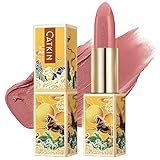 【Color de labios de alto impacto】 Elige colores más creativos que quiera. Las barras de labios altamente pigmentadas de CATKIN se crean para adaptarse a tu color natural de labios. Gracias a la textura cremosa y ligera, puedes abrazar tus labios de una manera que apenas sentirás. Es una barra de labios tan glamurosa que literalmente querrás aplicarla una y otra vez. Es fácil personalizar el color de tus labios para adaptarlo a tu estado de ánimo, tanto si estás fuera como en casa.