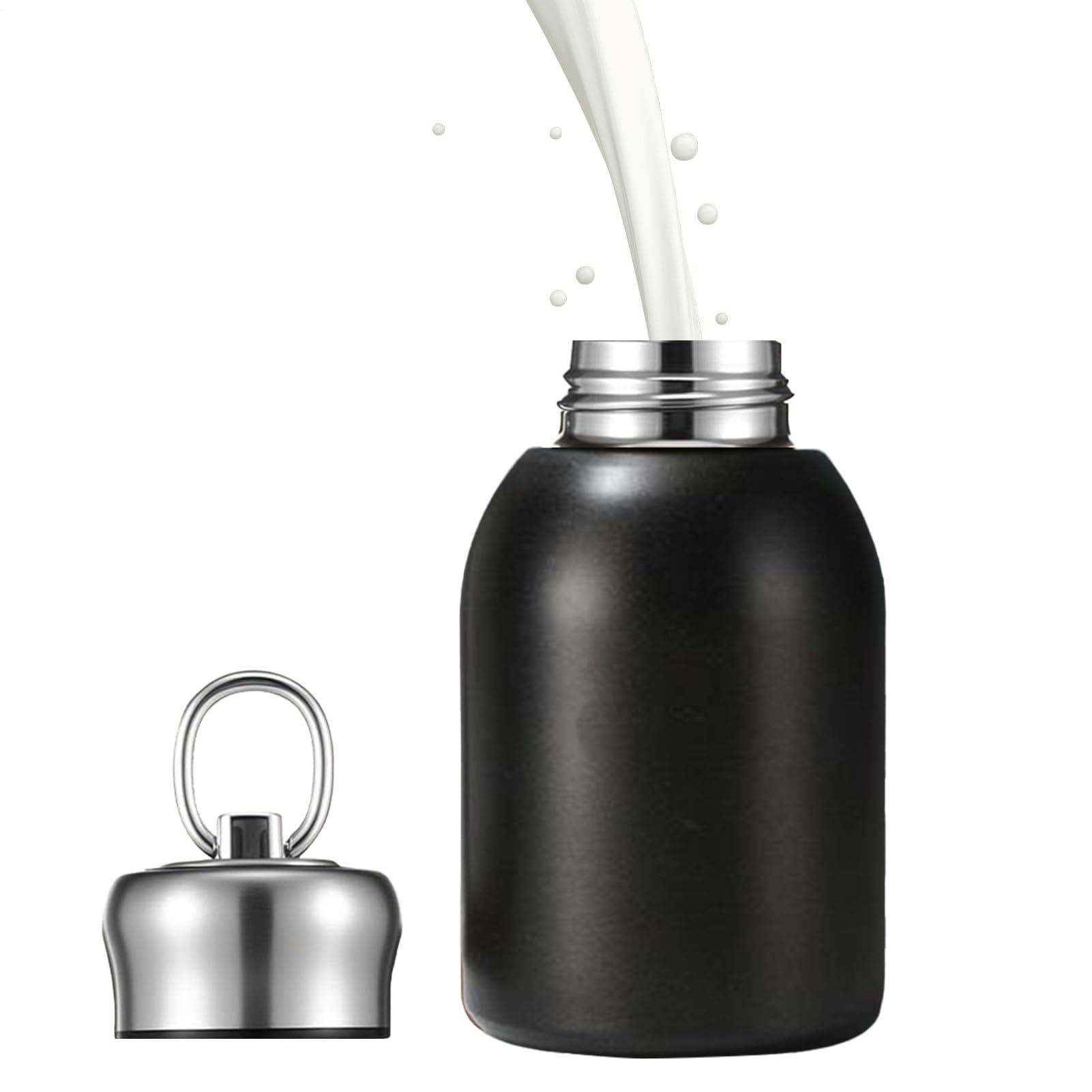 kinrguiyuez 2026 New Mini thermoss Flask, Small Stainless Steel Water Bottle,Insulated Bottle Mini Thermal Coffee Flask For Cold/Hot Beverages Travel Camping Hiking