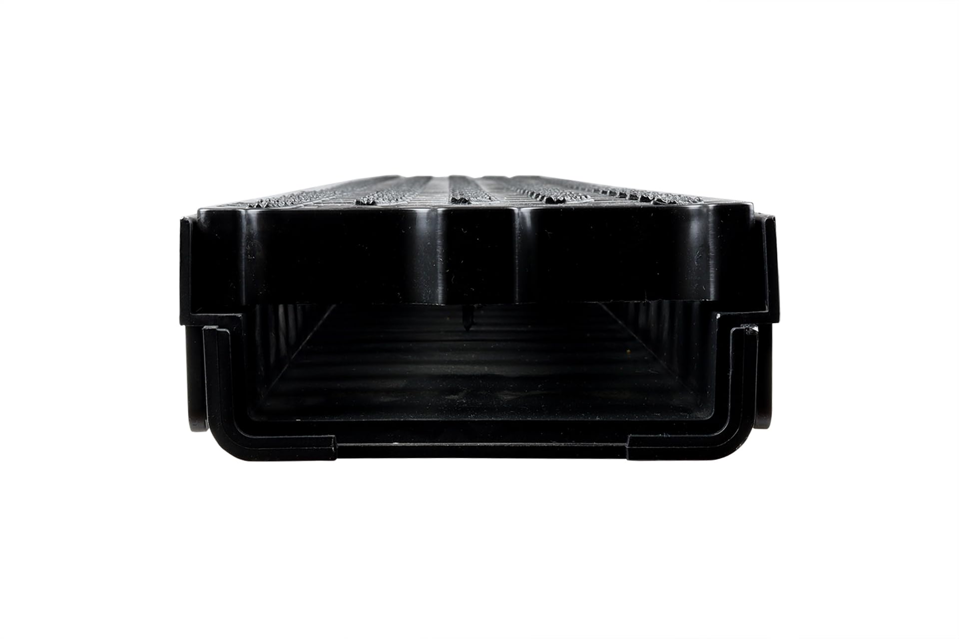 Wovar Caniveau Plastique Noir 1000 x 125 x 55 mm - Par Pièce