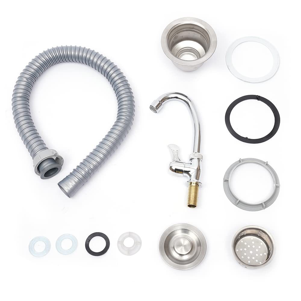 Commercial Restaurant Sink ,304 Stainless Steel Utility Sink Kitchen