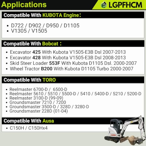 16611-63013 Starter Motor Fit for Kubota D722 D902 D950 D1105 V1305 V1505 by LGPFHCM - Used condition - Image 4