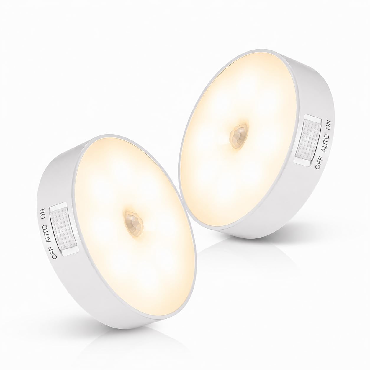 WOLFANT Motion Sensor LED Light Wireless Cabinet Light with PIR Motion Detection, Rechargeable Indoor Night Light, Magnetic Closet Light for Wardrobe, Kitchen, Bedroom & Home Wall Installation, 2 pcs-image-33
