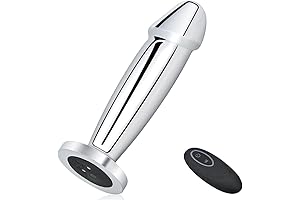 Powerful Vibrating Anal Plug Dildo for Intense Prostate Stimulation