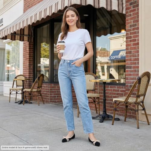 Image of Flats for Women Pointed Toe Knit Foldable Ballet Flat Shoes | Stretch knit upper,built-in arch support,cushioned insole,foldable lightweight design,non-slip sole,office and casual wear