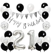 Amazon | 誕生日 バルーン 風船セット 飾り付け 21歳 happy birthday
