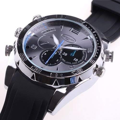 Mini caméra Espion DV Watch - Enregistreur de caméra cachée Full HD 1080P étanche avec Vision Nocturne Infrarouge IR Enregistrement vidéo numérique DVR Mémoire 32 Go – vue 7