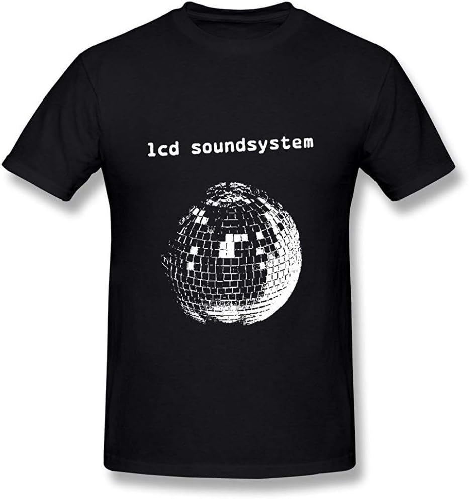 FORMen's T-Shirts LCD Soundsystem Summer Short Sleeve Black