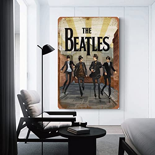 The Beatles – Poster décoratif dessiné à la main sur toile, affiches murales et image d’art moderne pour chambre à… - Les Beatles, Paul McCartney, John Lennon, RIngo Starr, George Harrison The Beatles – Poster décoratif dessiné à la main sur toile, affiches murales et image d'art moderne pour chambre à… – Image 4