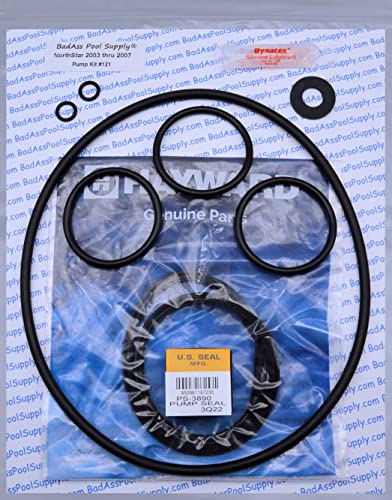 BadAss Pool Supply O-Ring Rebuild Repair Kit for Hayward Northstar (Pumps 2003 Thru 2007)