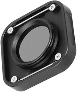 NATEFEMIN Aluminum Alloy Glass Protective Lens Replacement UV Ring Repair Case Cover Frame for Gopro Hero 5 6 7Black Accessory Part