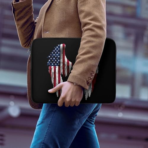 Funda para portátil Wings America bandera RD 13/15 pulg miniatura 6