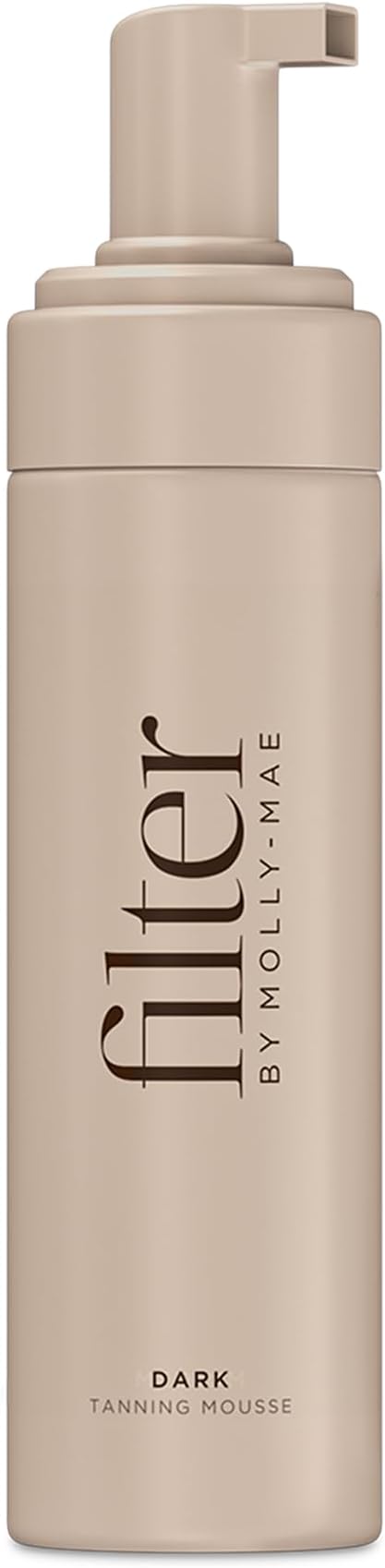 Self Tanning Mousse | Dark Shade | Streak-Free Self Tan Foam | Natural Looking Buildable Glow | Fast Drying, Moisturising, Skin-Friendly Tanner | Vegan & Cruelty Free | 200ml
