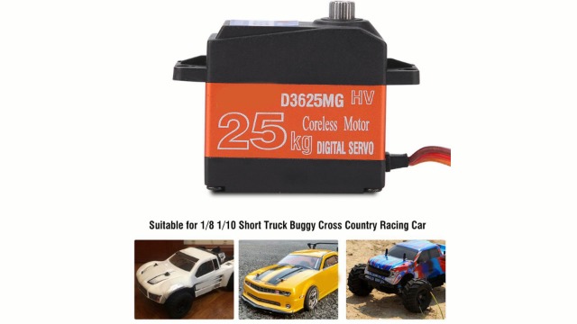 Servo Numérique 9KG Avec Engrenages Métal – 4,8-6V, 55g, Pour Voitures RC 1/8, 1/10, Avions, Bateaux