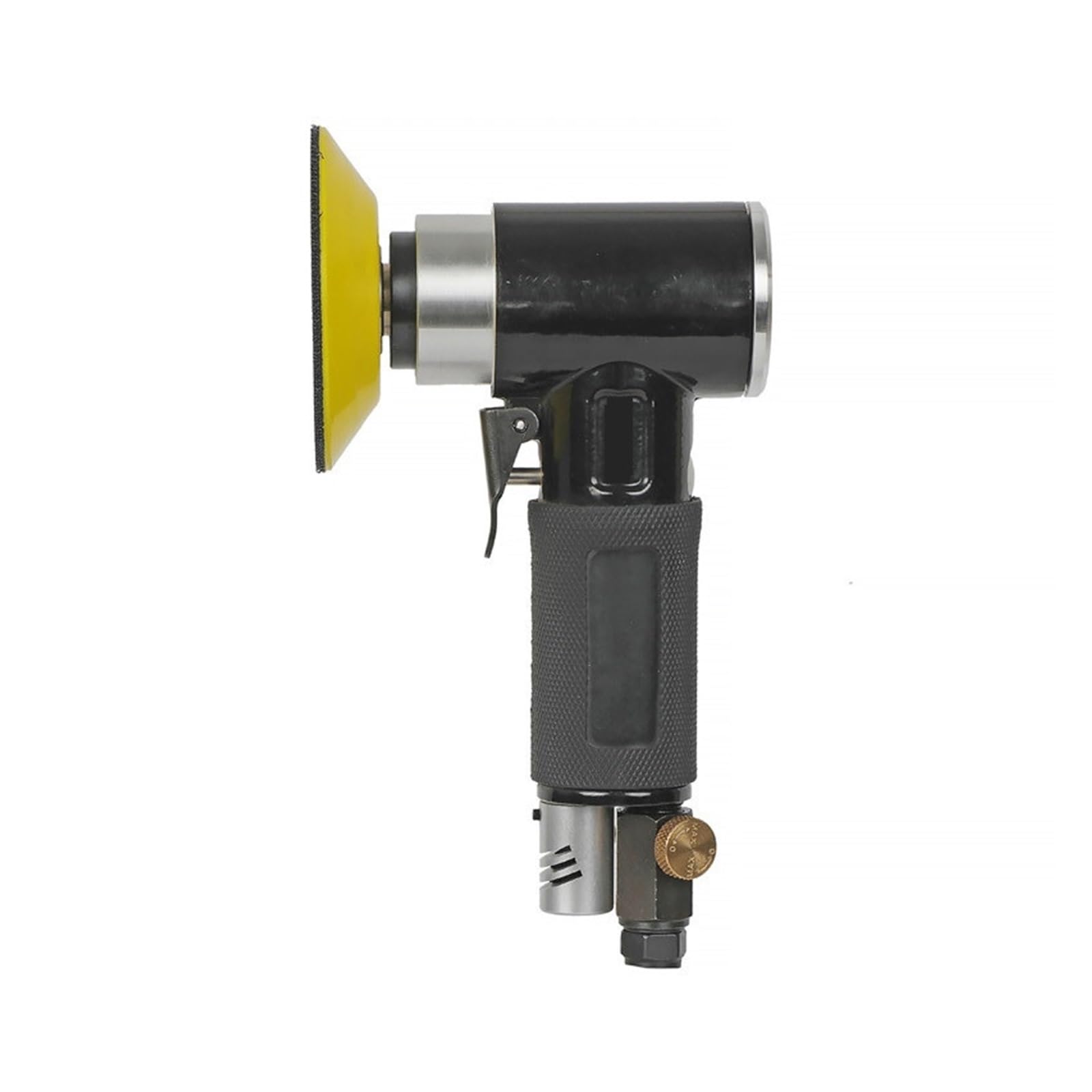 3 Zoll (75 mm) Hochgeschwindigkeits-Mini-Pneumatikschleifer, Luftpolierer, Maschine ohne Vakuumschleifer, Schleif-/Polierwerkzeuge for Auto, Holz, Metall, Wand