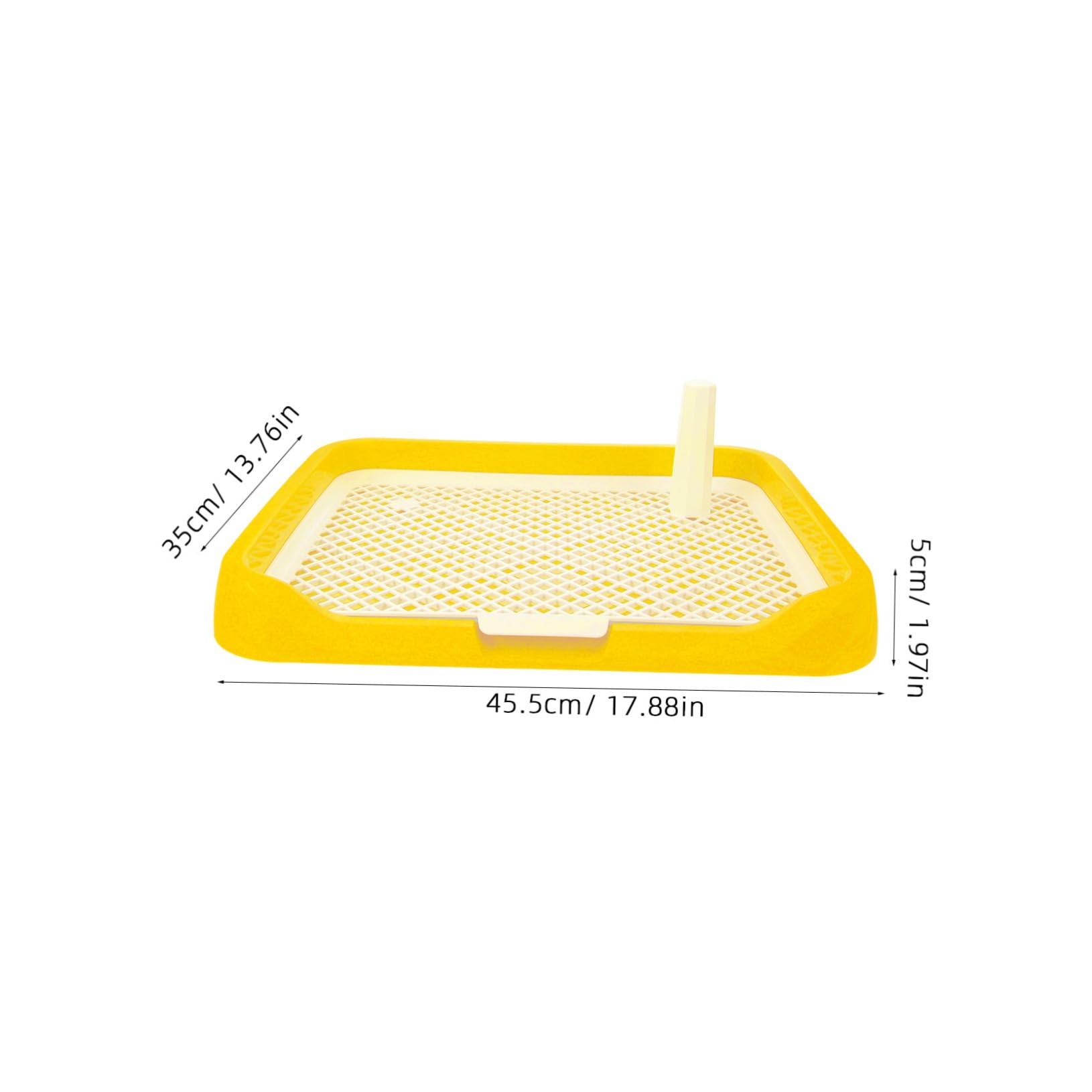 VICASKY Dog Toilet Tray for Indoor Use Slip Puppy Potty Easy to Mesh Convenient Pet Toilet