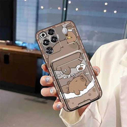 Phone Case Compatible with ZTE Nubia RedMagic11 Pro/11Pro+, protective Card slot Cover Card bag Card sleeve Anti-dust Silicone B