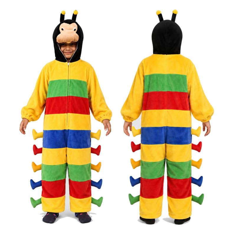 Image of Animal Costume for Kids | Plush Fancy Dress Costume for Boys & Girls |School Fancy Dress, Annual Day, Jungle Theme, Role Play, Halloween & Birthday Party