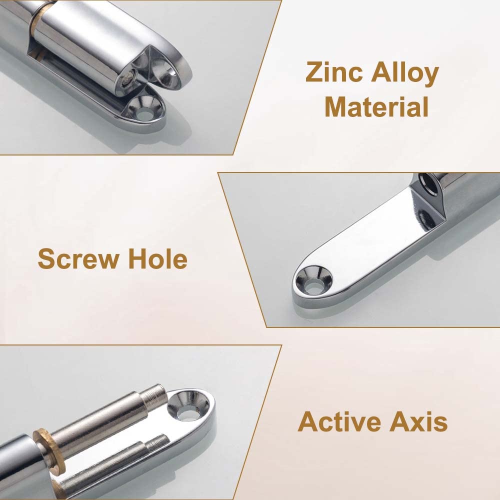 DIYCUT 4er Set Türscharniere Edelstahl - Korrosionsbeständig Für Innen & Außen