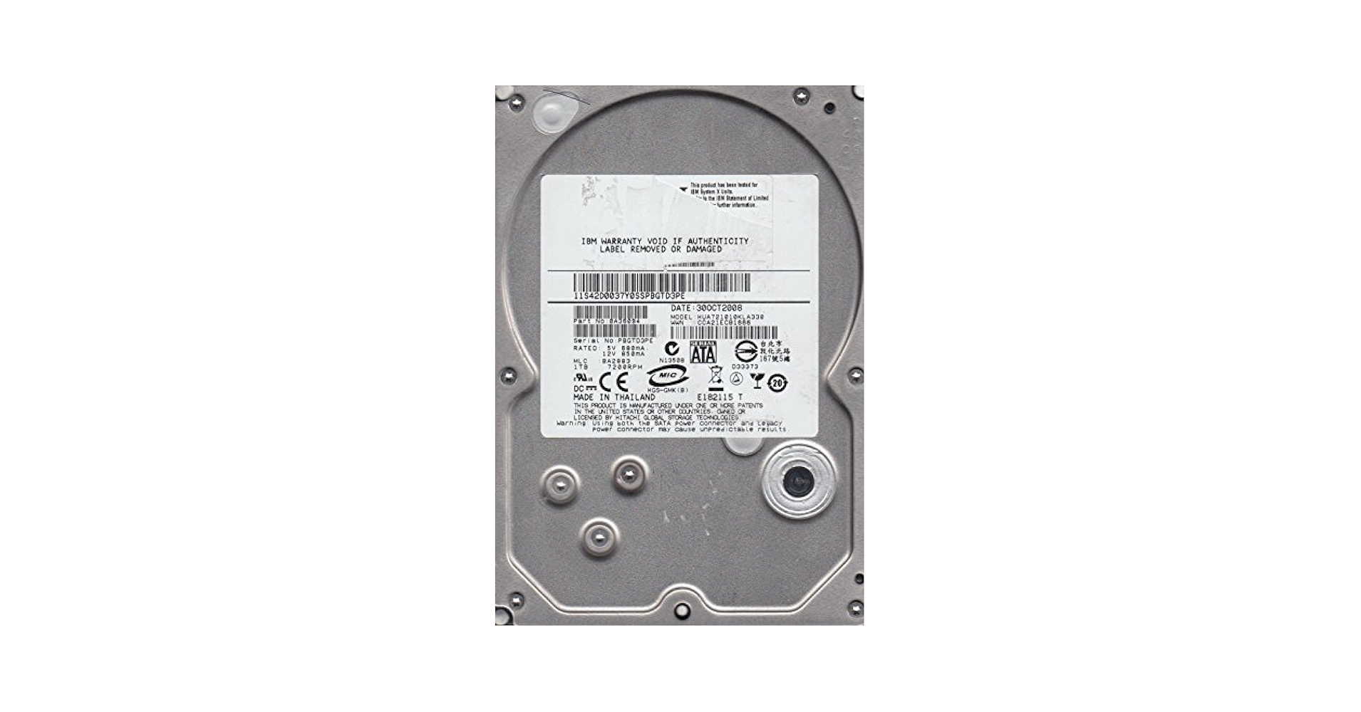 Amazon.com: HUA721010KLA330, PN 0A36094, MLC BA2883, IBM 1TB