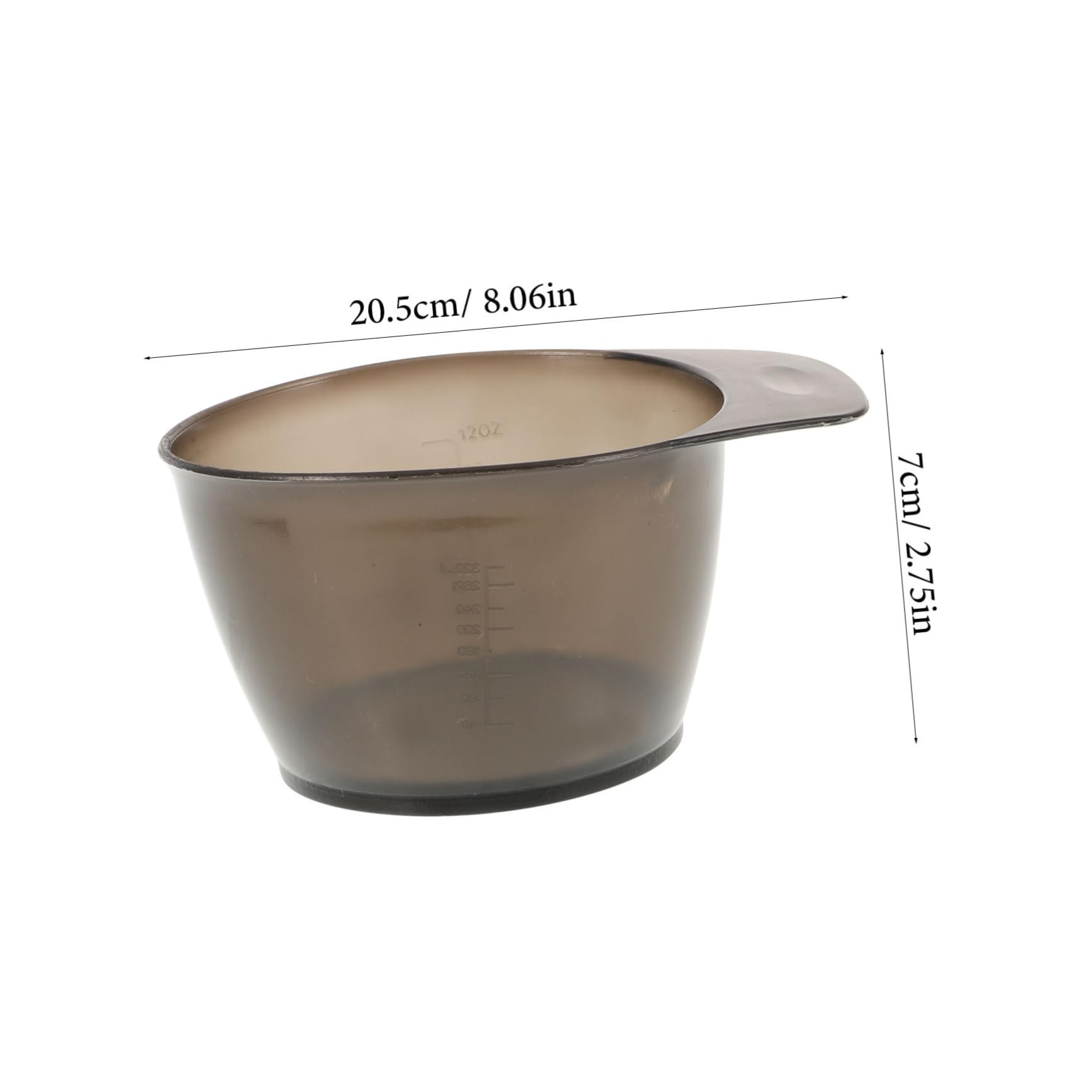 Healeved Hair Dyeing Kit 6 Tools Styling Brush Bowl Set Heat Resistant Lightweight Easy to Clean for Home Use Professional Salons