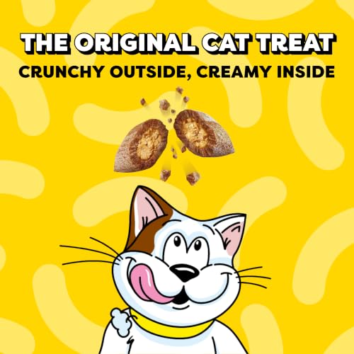 Temptations Classic Crunchy and Soft Cat Treats, Savory Salmon, 16 oz | Crunchy outside, soft inside, under 2 calories per treat, 100% complete & balanced for adult cats, stay-fresh resealable tub - Image 3