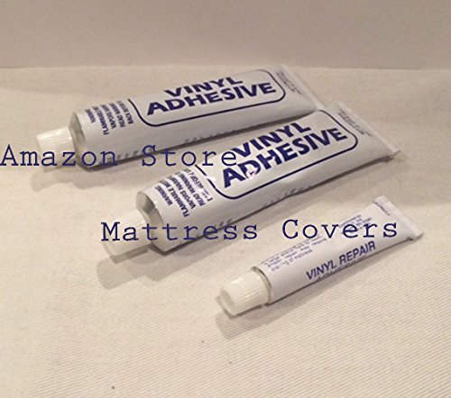 Aqua Fusion Three Vinyl Repair Patch Kits For Waterbed Mattresses, Air Beds, Inflatable Toys, Rafts, Inflatable Pool Seats, Beach Balls, Pool Covers, Boat, Liners, Spa Covers & Most Vinyl Products #TOP4