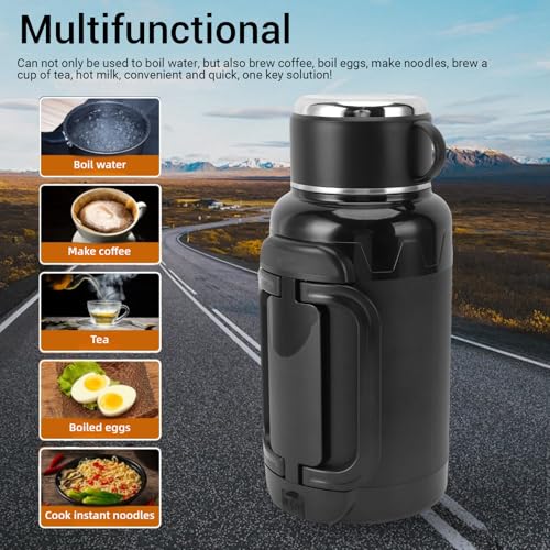 Tetera Eléctrica Portátil AYNEFY 1500ML Acero Inox miniatura 3