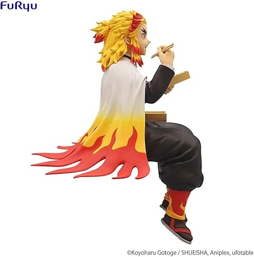 Miniatura 2 de Furyu - Demon Slayer - Figura de tapón de fideos Rengoku Kyojuro