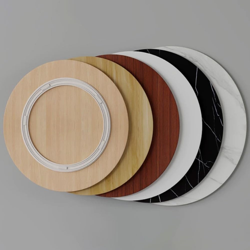Generic Bandeja Giratoria De Madera Comedor Redonda Lazy Susan De Cocina