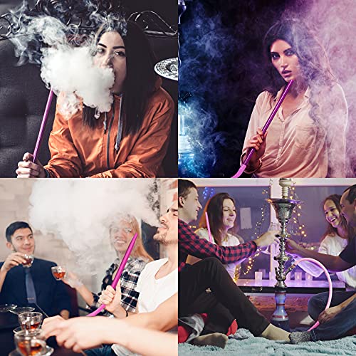 Premium Shisha Schlauch mit Mundstück, Endstück und Gummidichtung, Shisha Schlauch Set für alle Wasserpfeifen – Bild 7
