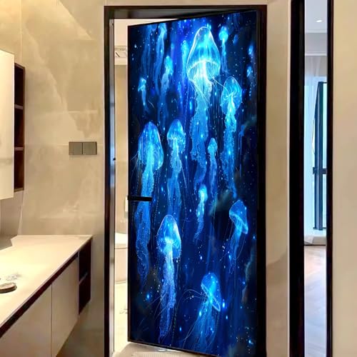 Película adhesiva para ventana con diseño medusa miniatura 4