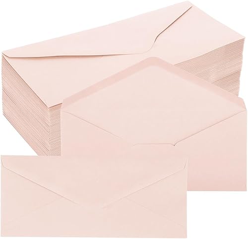 Miniatura 8 de Whaline Juego de 50 sobres de invitación A7, color verde salvia, sobres para tarjetas de felicitación, sobres con solapa en V, fundas para tarjetas