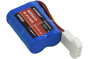 6.4V 2S 900mAh 18500 LiFePO Battery Pack for RC Model Vehicle Racing Car Speed Boat