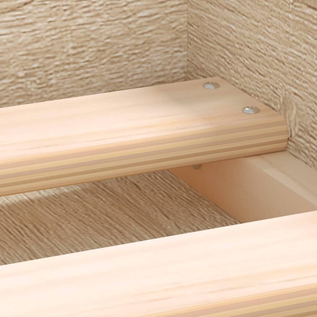 Gecheer Struttura Letto,Giroletto,Matrimoniale,Moderno,in Legno Multistrato,Rovere Sonoma,con Senza Testiera,con Porta Libri,200x200 cm,Letto con Doghe, Letto,Matrimoniale Moderno,200x200 cm