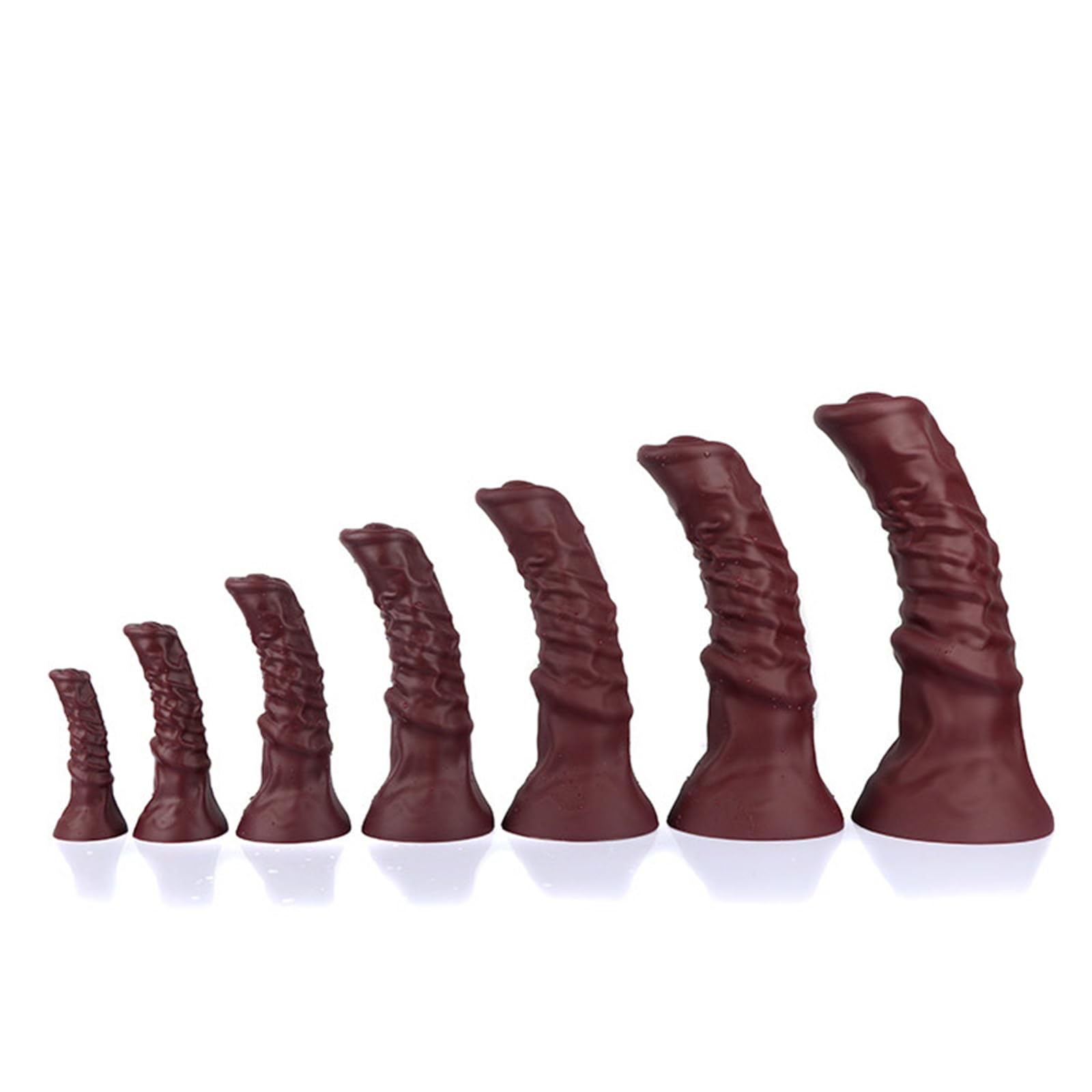Dildo di cavallo in silicone, enorme plug anale, 7 misure, dilatatore anale da fisting, mostro di cavallo, dildo animale, grande pene, masturbatore, giocattoli sessuali for donne e uomini(