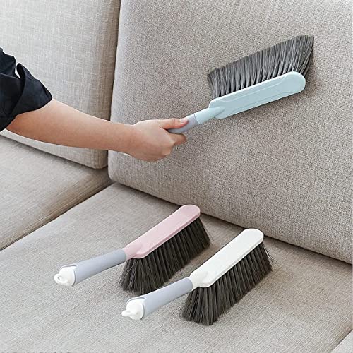 Image of Multifunctional Dust Brush /Soft Cleaning Brush /Dusting Brush /Dusters for Cleaning Home /Brush with Microfiber /No dust /Soft bristles for, Bed, Wardrobe, Couch, Car Seats, Piano (Blue)