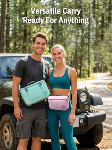Image of niphean IPX7 Waterproof Fanny Pack, Magnetic One-Hand Closure Dry Bag