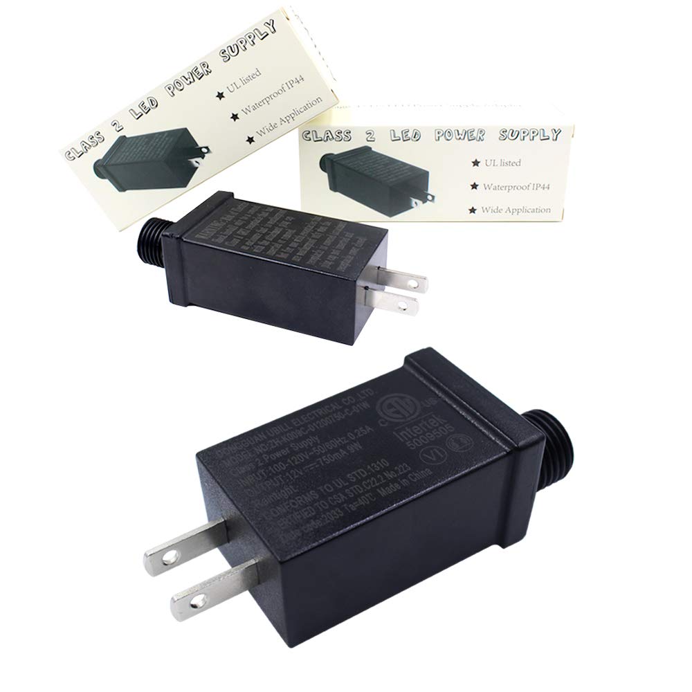 Buy 12V 9W Class 2 LED Power Supply with Steady on Mode 2 Packs, US LED