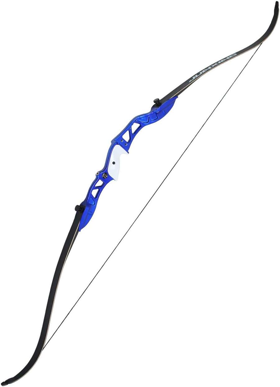 66" Metal Riser Takedown Recurve Bow Adult Archery Competition Athletic Bow Weights 20 22 24 26 28 30 32 34 36 LB Right Handed Archery Kit