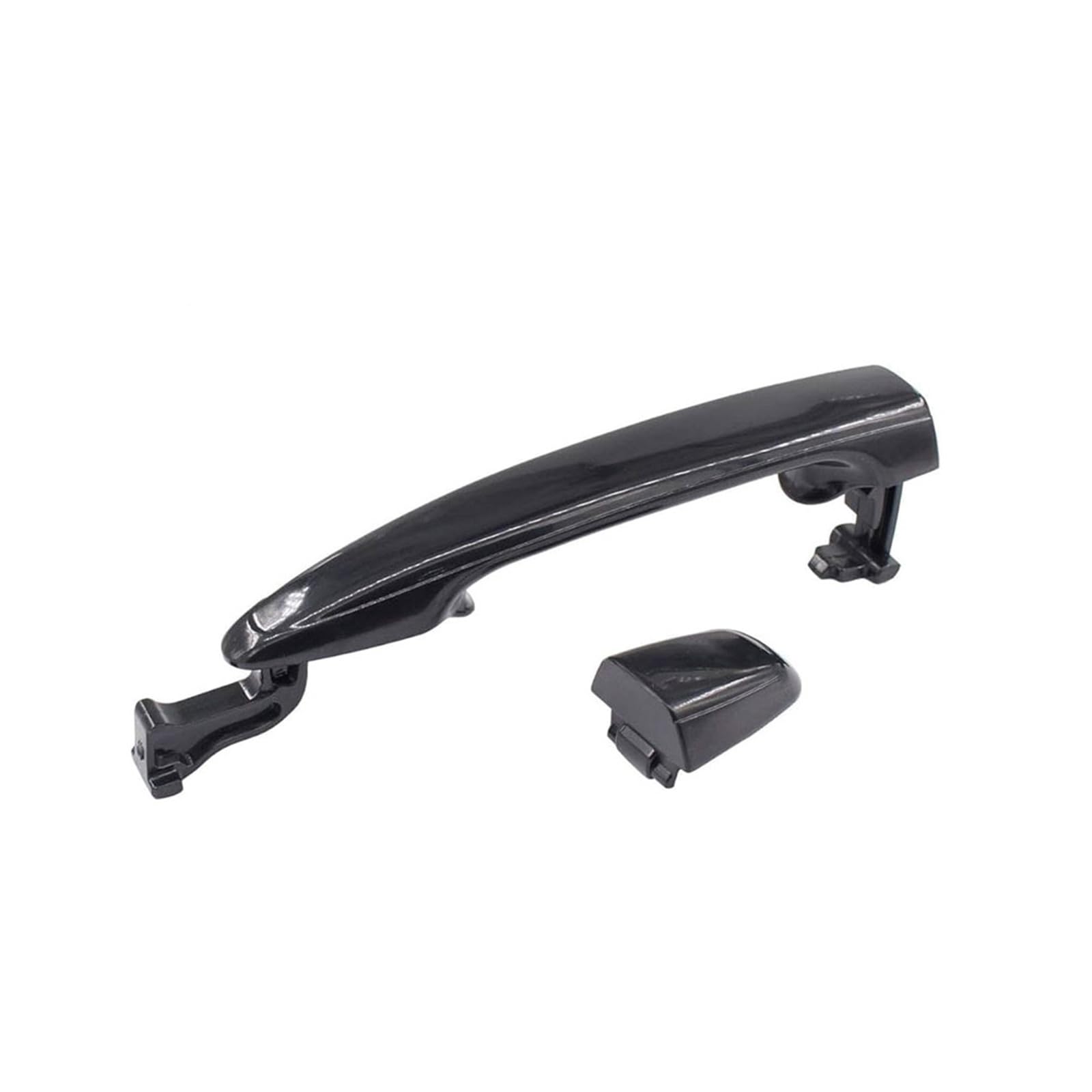 Kpuwers Rear Left Rear Right Exterior Door Handle Black Exterior Door Handle 69211-Ae010 69213-08010 For Toyota For Sienna 2004 2005 2006 2007 2008 2009 2010 Handles Replacement(Rear Left Rear Right)